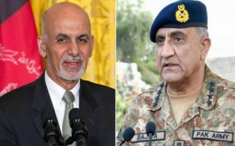 Afghan president calls COAS Bajwa, condoles deaths in terror attacks