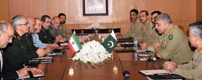 Iranian CGS, COAS Bajwa discuss regional security, defence cooperation