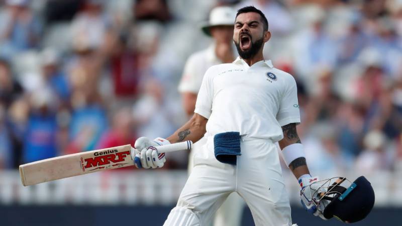 Virat Kohli tops ICC test batting rankings after Edgbaston ton