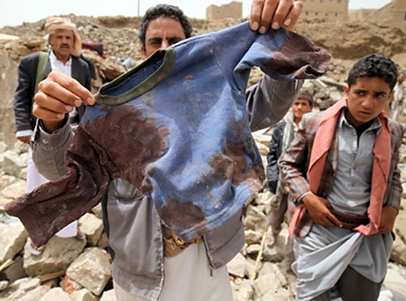 At least 29 children among dozens killed in Yemen air strike