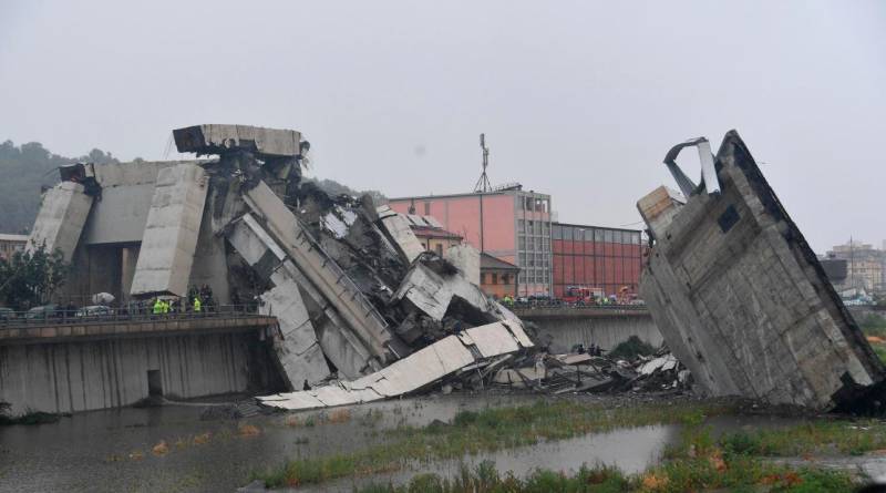 At least 35 killed as bridge collapses in Italy