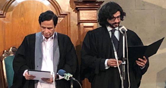 Dost Muhammad Mazari takes oath as Deputy Speaker Punjab Assembly