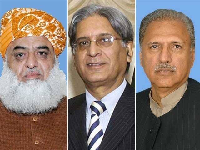 Presidential polls: Nomination papers of Aitzaz, Alvi and Fazl approved 