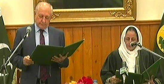 Tahira Safdar takes oath as first woman chief justice of Balochistan High Court