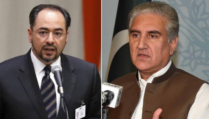 Afghan FM calls his counterpart Qureshi, agree to strengthen ties