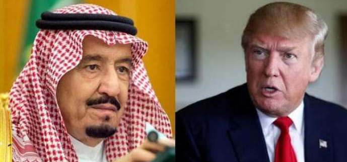 Trump says Saudi king wouldn’t last two weeks without US support