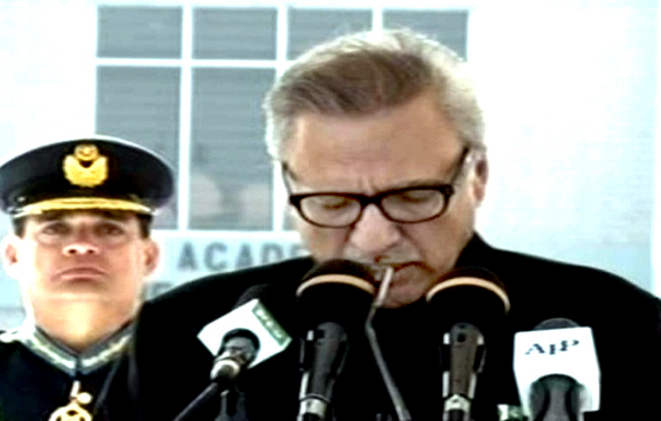 Peace loving Pakistan will respond to any aggression: President Alvi