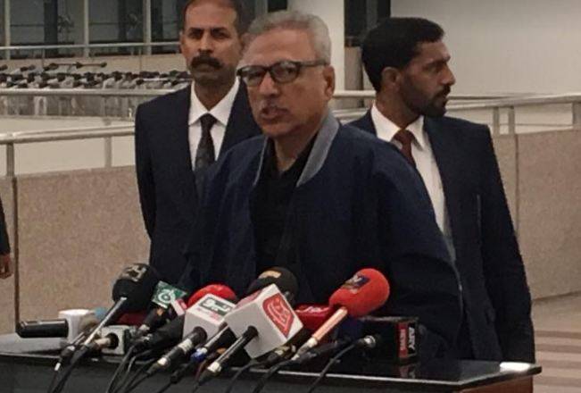 No ties will be establish with Israel: President Alvi
