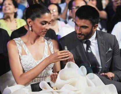 Deepika, Ranveer leave for their destination wedding