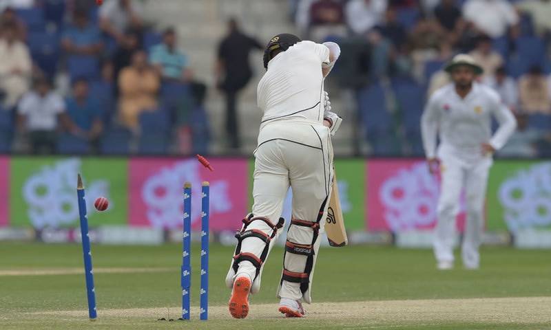 First Test: New Zealand 56-1 at close on second day against Pakistan 