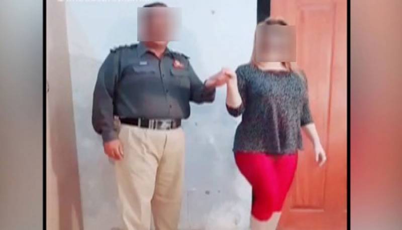 Video: Punjab Police officer suspended for dancing with woman