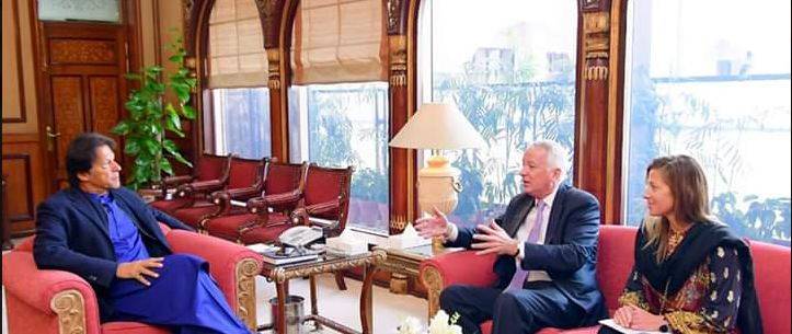 Former US envoy Cameron Munter calls on PM Imran