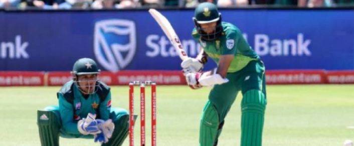 First ODI: South Africa set 267-run target for Pakistan