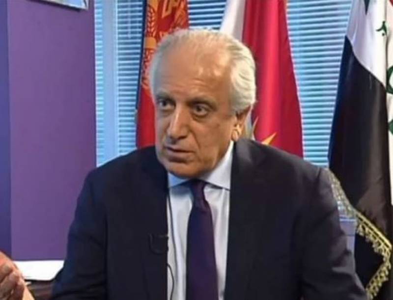 Zalmay Khalilzad seeks peace deal in Taliban talks before Afghan elections