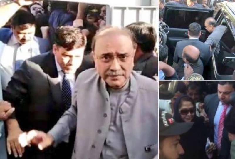 Zardari, Talpur's interim bail extended till March 5 in money laundering case