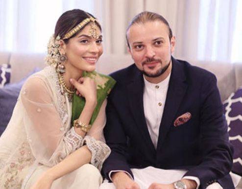 Pics: Model Amna Babar ties the knot