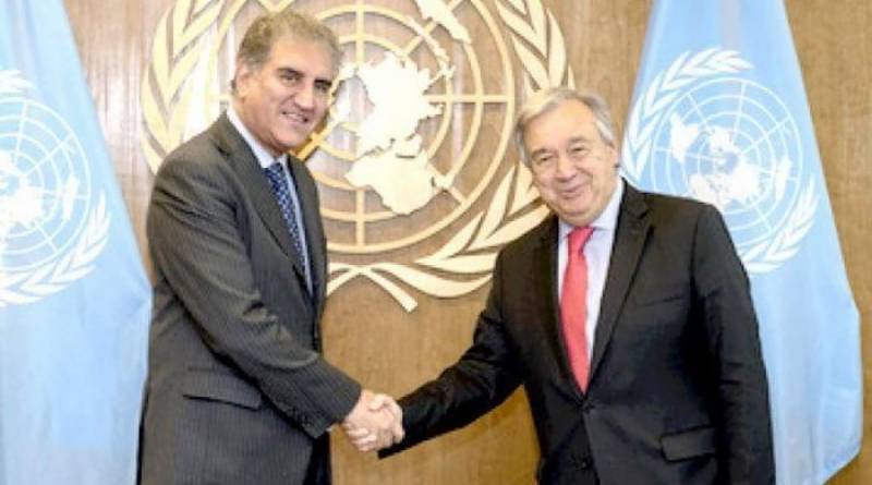 Pakistan urges UN to take notice of Indian atrocities in occupied Kashmir