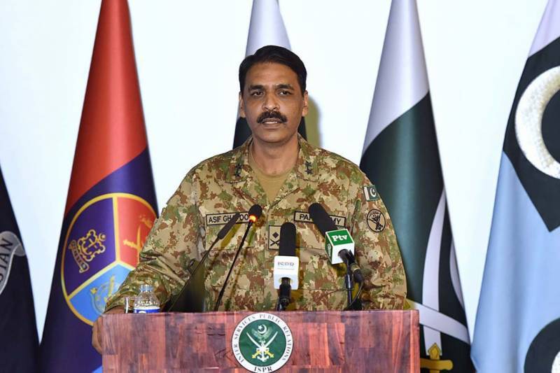 Watch: ISPR DG addresses press conference at GHQ