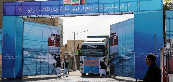 In a first, Afghanistan starts exports to India through Iran’s Chabahar port