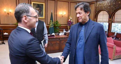 German FM Heiko Maas calls on PM Imran in Islamabad