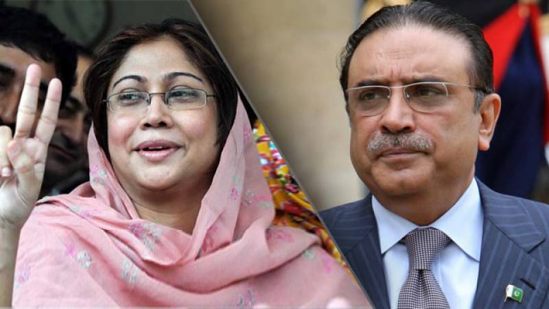 SHC grants 10-day protective bail to Zardari, Faryal in fake accounts case