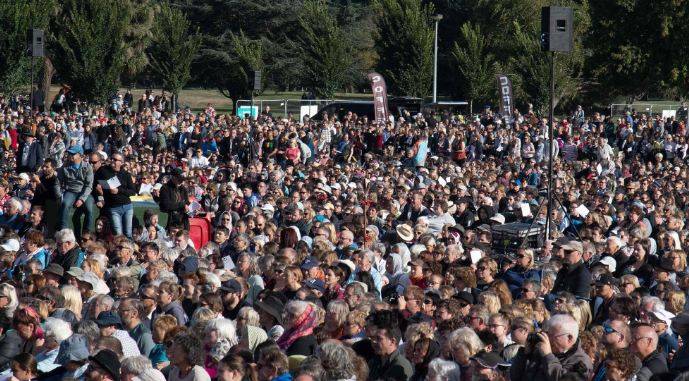 New Zealand holds national memorial service for mosque attack victims