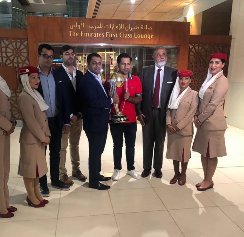 ICC World Cup trophy reaches Pakistan again