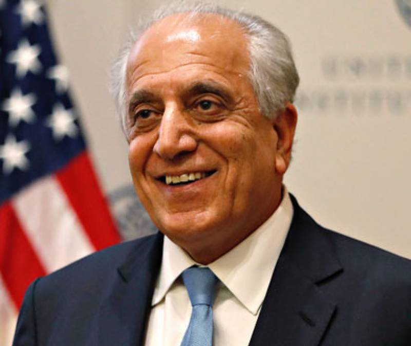 Khalilzad, Alice Wells in Pakistan for talks on Afghan peace process