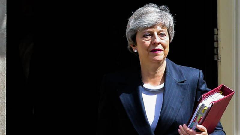 British PM Theresa May announces her resignation