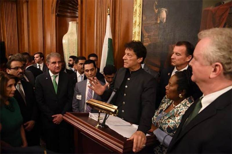 Intend to build Pak-US relations based on truth, trust and mutual respect: PM Imran