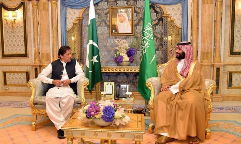 PM Imran calls on Saudi Crown Prince, apprises of dire situation in IOK