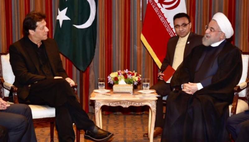 PM Imran, Iranian President Rouhani discuss bilateral ties