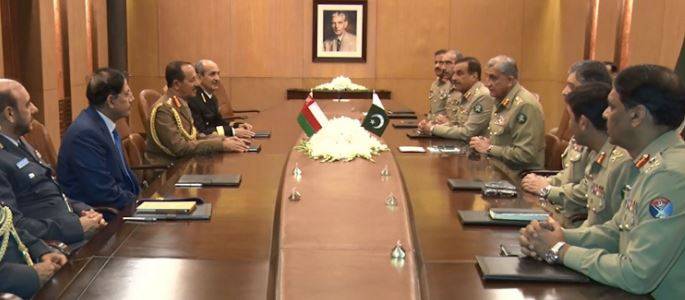 Omani Chief of Staff calls on COAS, lauds Pak Army's fight against terrorism