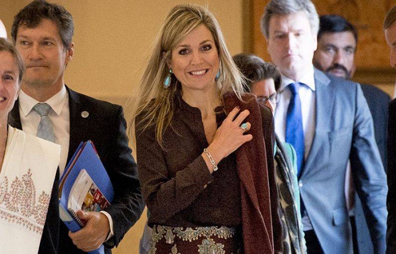 Queen Maxima of the Netherlands arrives in Pakistan for three-day visit