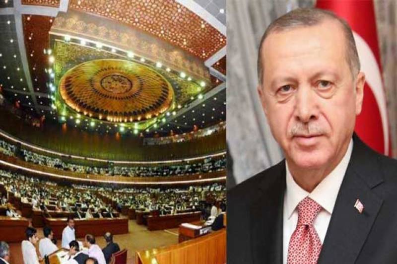 Pakistan has always been like a home, says Erdogan in address to Parliament