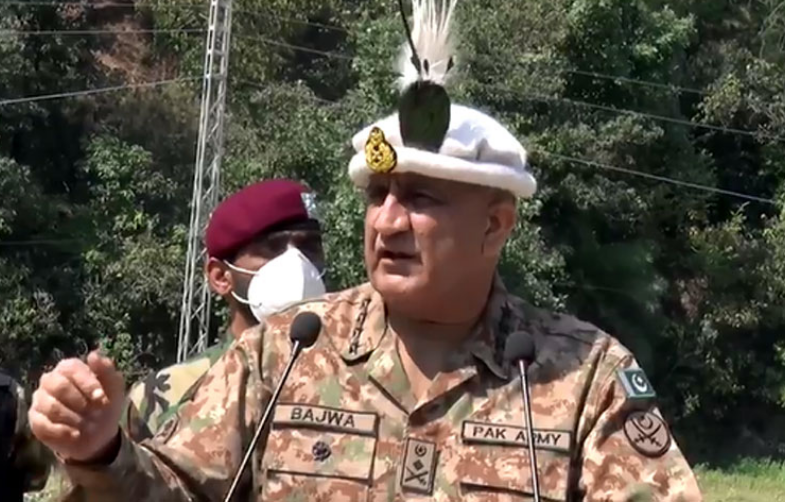 Pak Army observing Eid in solidarity with Kashmiris under lockdown, says COAS during LoC visit