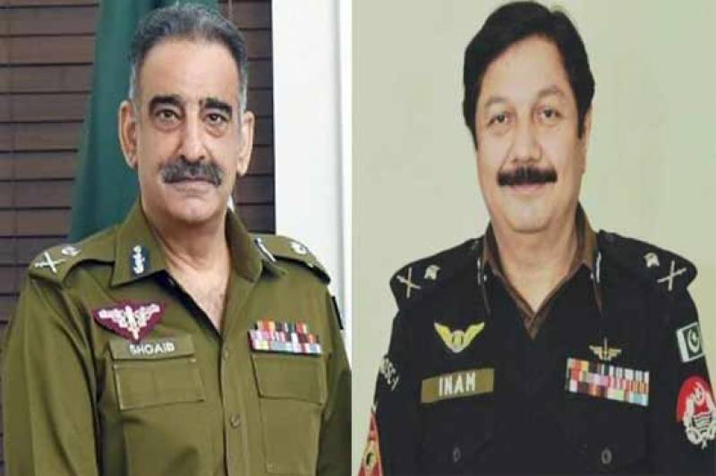 IGP Punjab Shoaib Dastagir removed after alleged row with CCPO Lahore