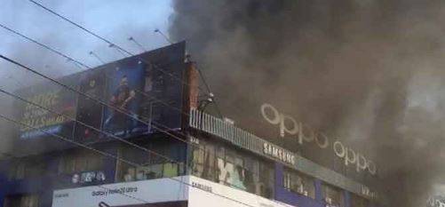 Fire at Lahore’s Hafeez Centre brought under control, cooling underway