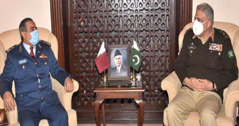 COAS Gen Bajwa, Qatari commander discuss regional security situation