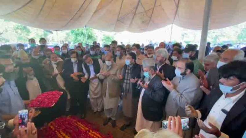 Nawaz Sharif's mother Begum Shamim Akhtar laid to rest in Lahore