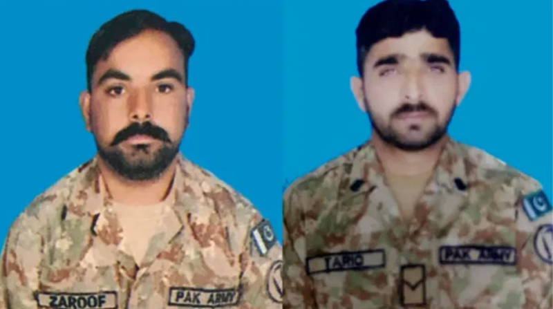 Two Pakistani soldiers martyred in Indian firing along LoC: ISPR