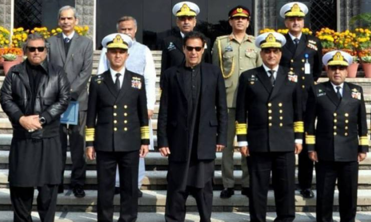 PM Imran hails Pakistan Navy's efforts for defence of maritime frontiers