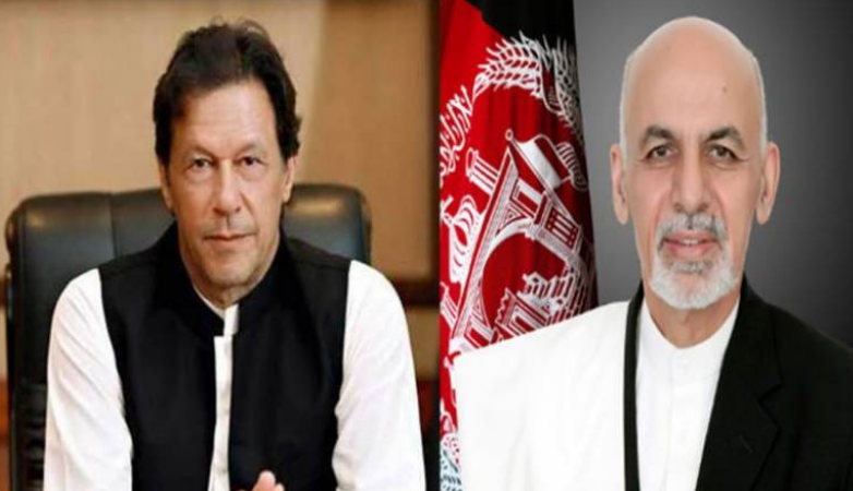 PM Imran, Afghan President Ashraf Ghani discuss peace process, bilateral relations 