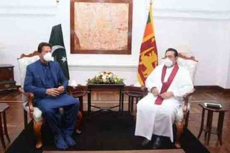 PM Imran, Sri Lankan counterpart Mahinda Rajapaksa discuss bilateral ties