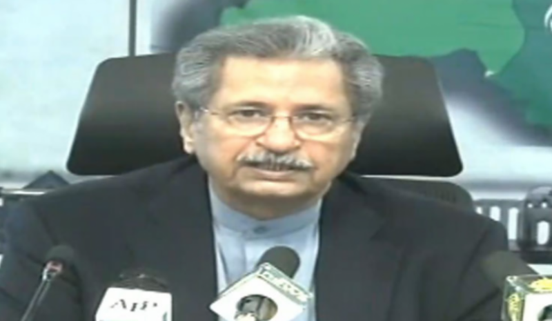 Schools to start 5-day regular classes from March 1: Shafqat Mahmood