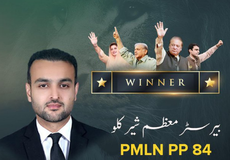 PML-N's Moazzam Sher Kallu wins PP-84 Khushab by-election