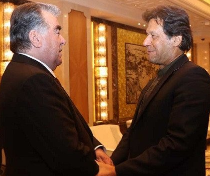 tajik president, pakistan, visit, PM, Imran, neo tv