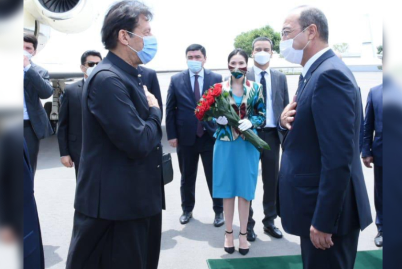 PM Imran in Tashkent on two-day official visit to Uzbekistan