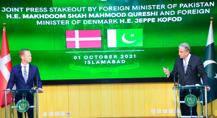 Pakistan, Denmark agree to further strengthen bilateral ties in diverse fields