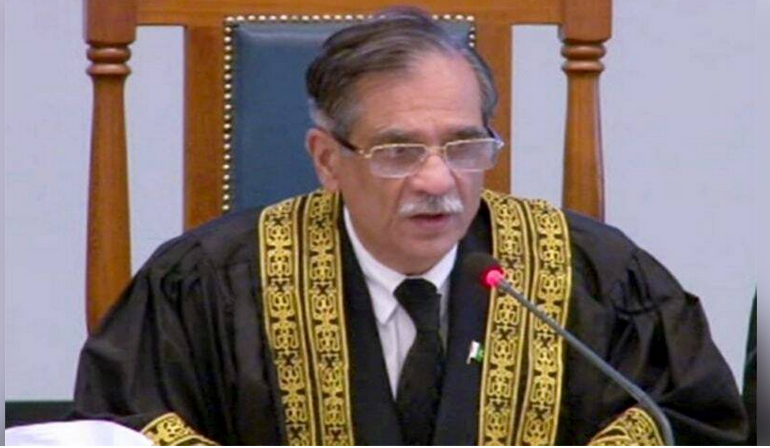 Leaked audio tape is fabricated, says former CJP Mian Saqib Nisar